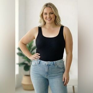 And The Why Women's Ribbed  Bodysuit